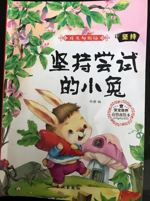 布杰双语幼儿园 绘本故事推荐《坚持尝试的小兔》