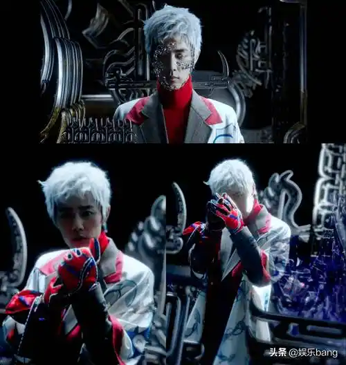 肖战最新银发造型曝光打破奶萌形象化身二次元水精灵酷boy