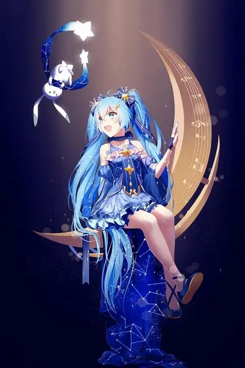 可爱的雪初音