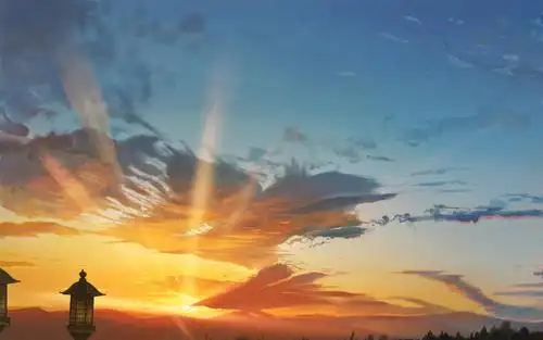 梦幻动漫场景二次元,高清图片,电脑桌面-壁纸族