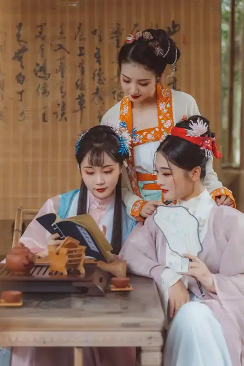 7.19 古风闺蜜照_人像_poco摄影,人像,古装