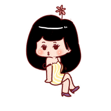 小女孩抖腿可爱挑眉撩人gif动图_动态图_表情包下载_soogif