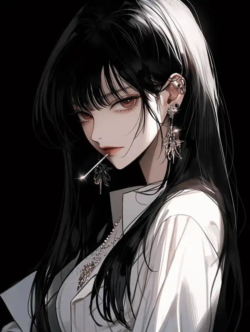 【现代头像】抽烟的霸气御姐头像,帅帅哒  来吧,秋