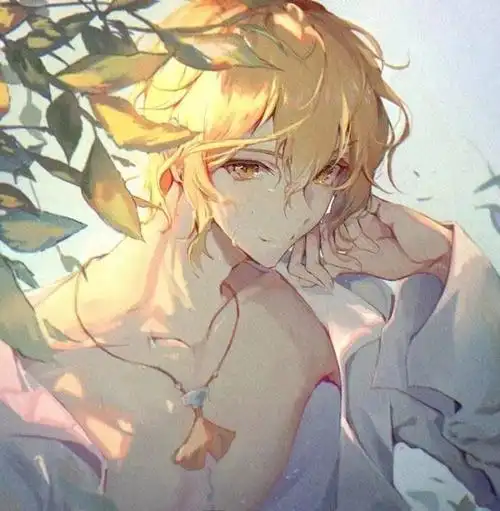 希望能有属于自己的微光 动漫男生头像