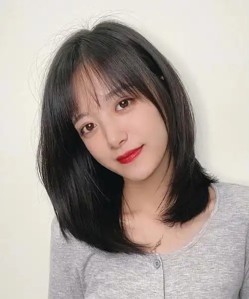 最火发型最新锁骨发永远不会翻车的发型