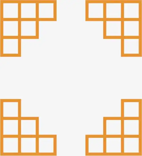 正方形边框素材