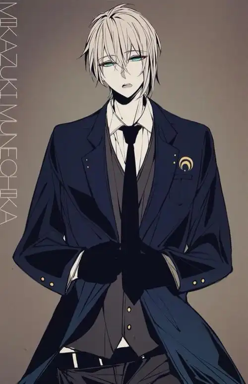 二次元男神当你穿西服的时候告诉我我要当你的新娘