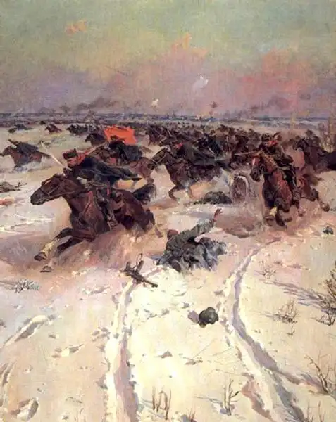 莫斯科保卫战中的苏联骑兵 作者П.克里沃诺戈夫