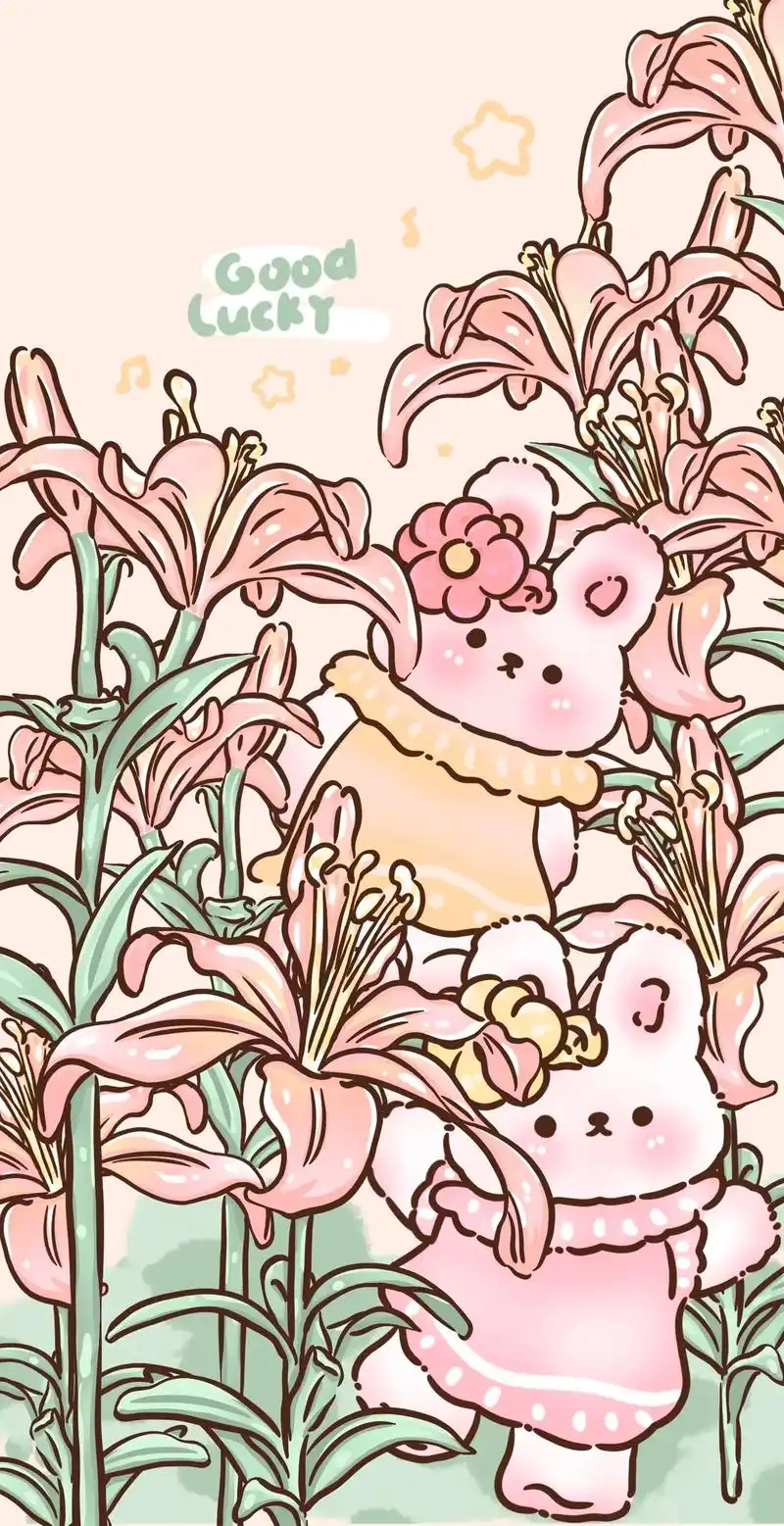 今日壁纸 #原创插画 #治愈系风景壁纸 #小清新 - 抖音