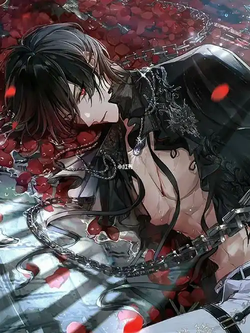 四张惊艳到让人睡不着的艾因黑发红瞳,再加上这种看垃圾的眼神,谁懂!