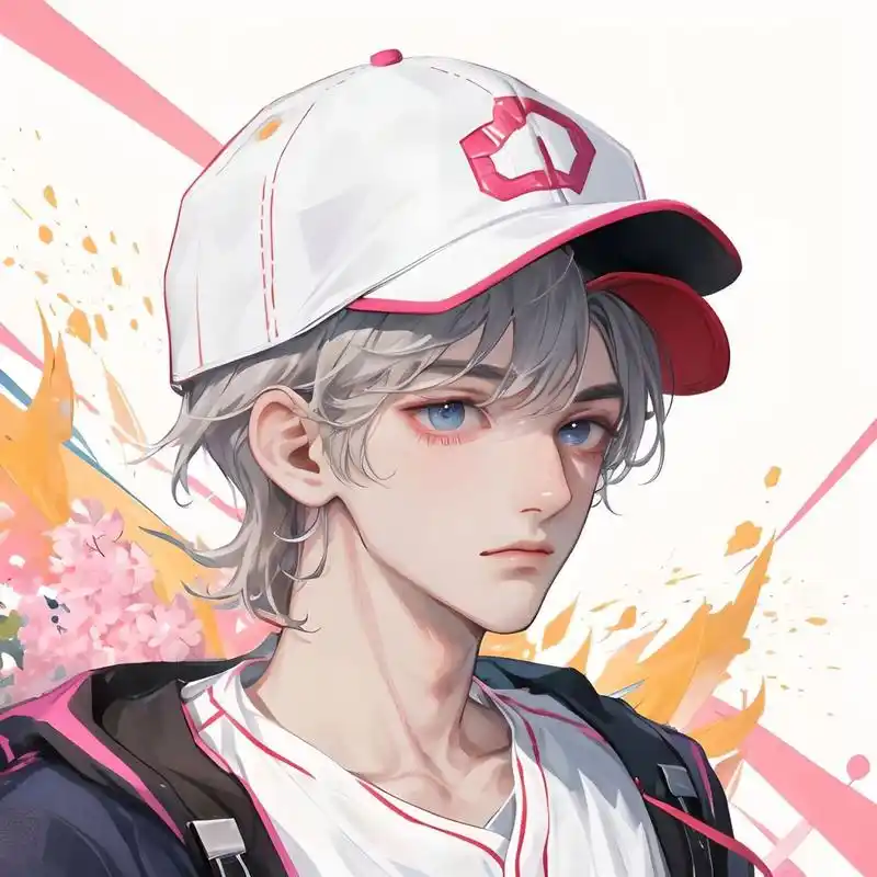 动漫男头|棒球帽60|粉色也跟酷嘿嘿 心心念念的男生棒球帽男孩,运动
