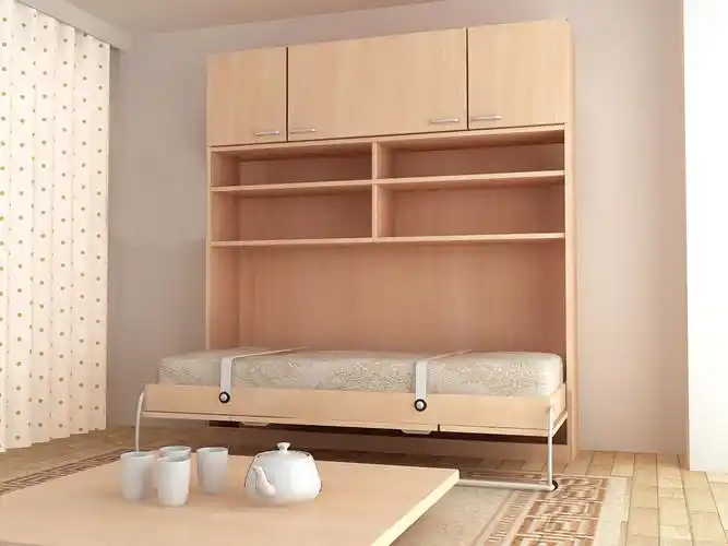 小户型必备隐形床扩大空间立杆见影