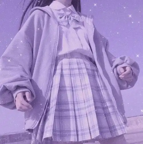 jk制服部位女生头像背景图