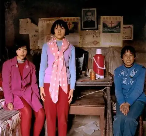 90年代中国农村老照片图4姑娘很时尚图6很熟悉图8让人怀念