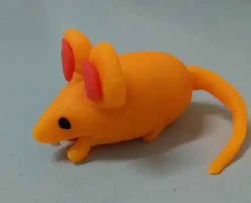 软陶粘土手工制作教程超轻粘土手工制作简单可爱的小老鼠