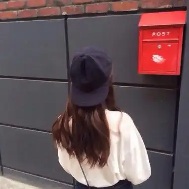 背影高级女头像