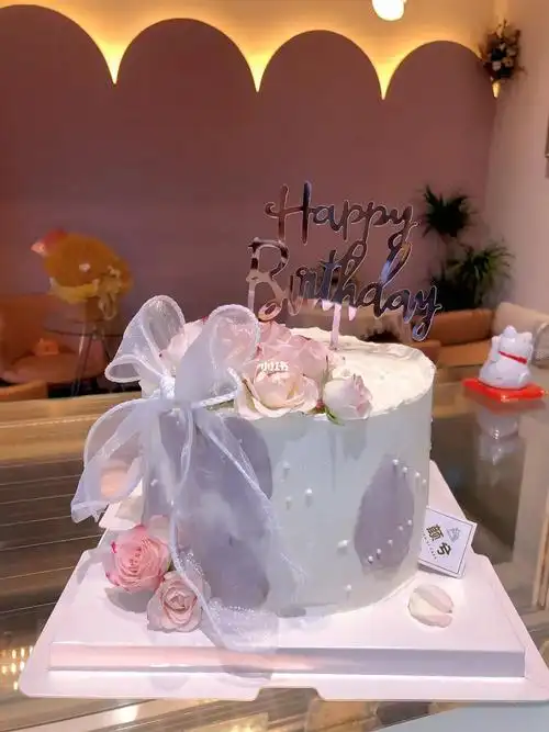 女神鲜花款蛋糕