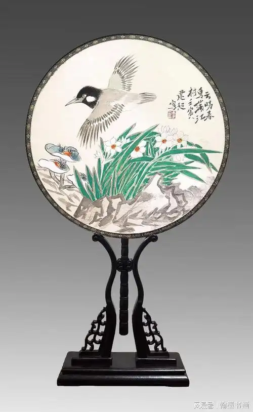 花鸟画家孟建超扇面画欣赏|书画|书画家|工笔画_网易订阅