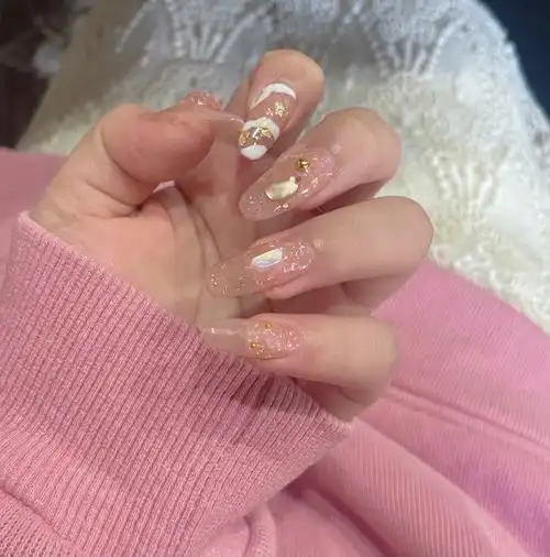 仙女温柔风美甲