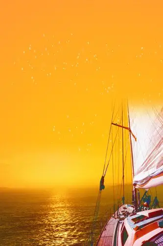 关键词 : 夕阳,大海,帆船,海洋,金色,文化背景,开心,大气