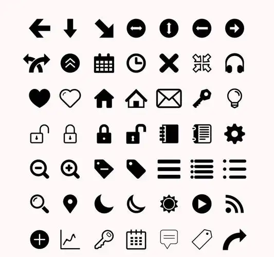 首页 网页ui icon icon >常用网页图标素材 千图网提供精美好看的icon