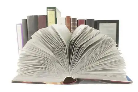 纸质书籍电子书背景