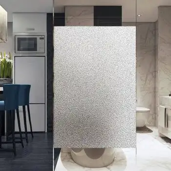 卫生间玻璃贴膜厕所窗纸透光不透明隔音玻璃纸纯磨砂120cm*50m整卷批