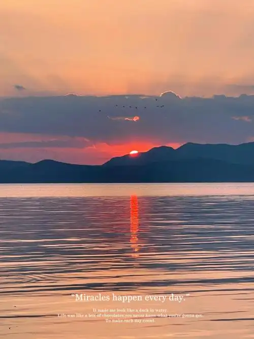 最美日落  #笔记灵感据说全国一半的人都来云南啦,还有一半去了新疆