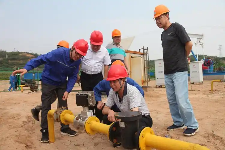 王德璋到蓝焰煤层气公司现场调研指导