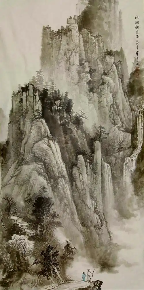 潘文良山水画100幅