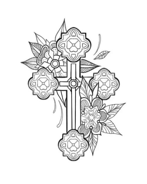 十字架插画图片壁纸