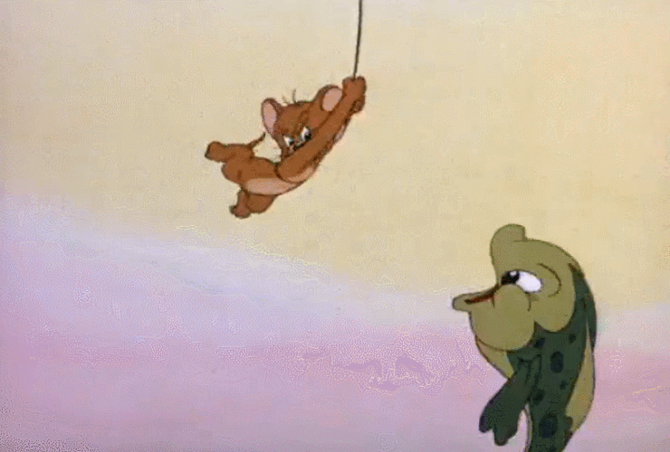 动漫猫捉老鼠鼠鱼大战搞笑gif动图_动态图_表情包下载_soogif