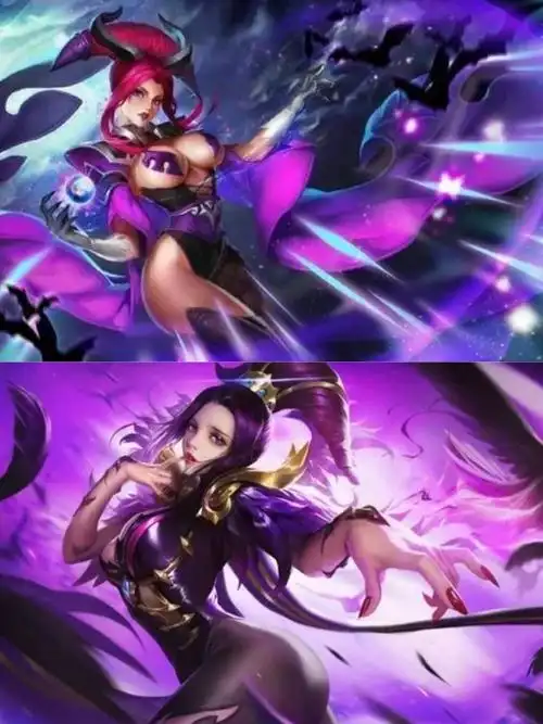 王者荣耀部分英雄新老对比2