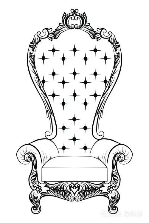 巴洛克式豪华扶手椅家具