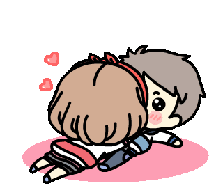 【line原创动态表情贴图】 mcgirl-甜蜜小剧场2>系列