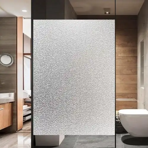 免胶磨砂玻璃贴纸透光不透明卫生间浴室防走光窗户玻璃门贴纸防窥