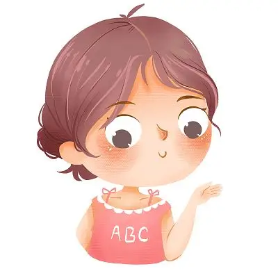 手绘卡通可爱女生头像原创人物素材卡通人物头像