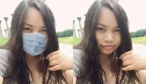 讲道理,你看凤姐一戴口罩也能秒变天使.