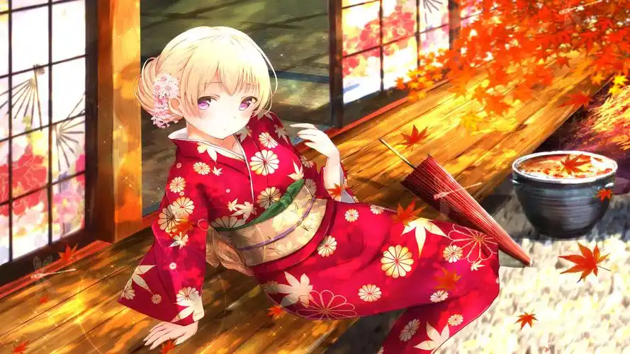 精美二次元动漫美女桌面壁纸,随着时代的发展,动漫越来越被大家接受与