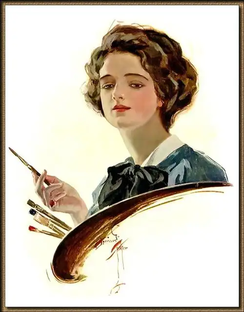 【绘画欣赏】好美的一组人物画