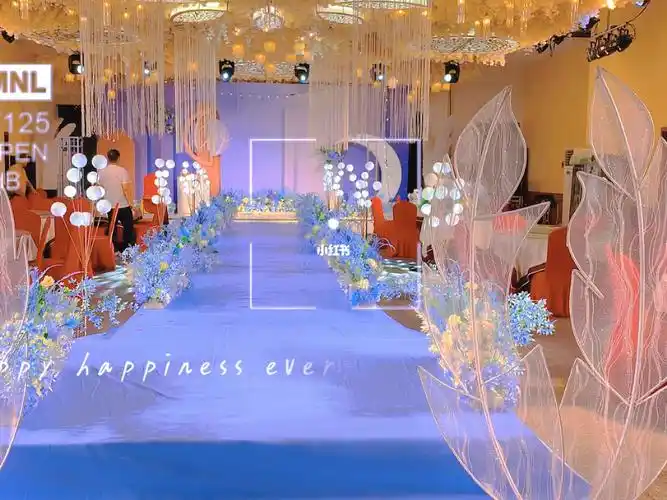 蓝色香槟色搭配