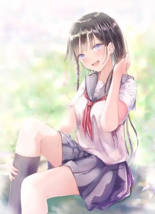 动漫美图丨这些穿校服的美少女简直是天使校服特辑