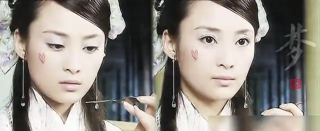 蒋勤勤再扮第二梦纪念风云开播18年面部爱心疤引回忆