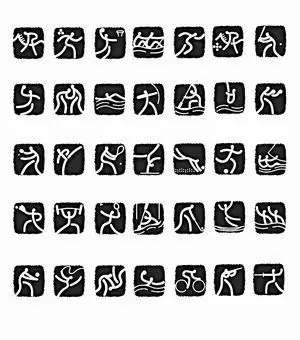 北京奥运会体育图标发布