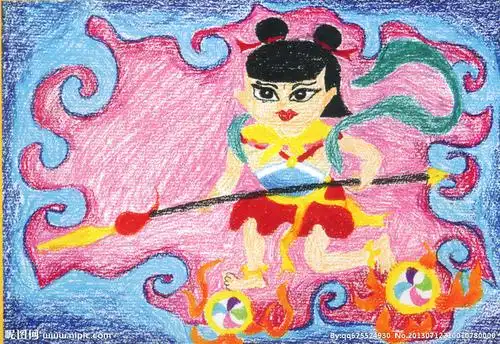 哪吒闹海简笔画手抄报关于哪吒闹海的手抄报哪吒闹海手抄报哪吒闹海