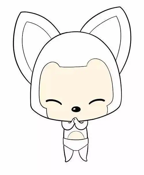 黄忠动漫简笔画