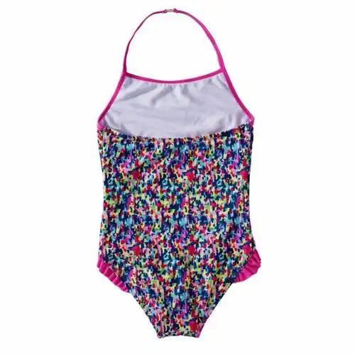 one piece baby girls bathing printed swimwear swimming suit