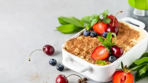 精致甜品提拉米苏美味诱人写真