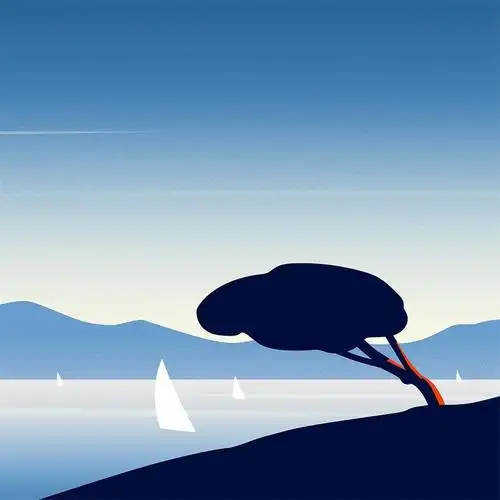 神秘壮阔9款简洁的插画作品