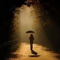 灯光下孤单背影微信头像【点击鼠标右键下载】